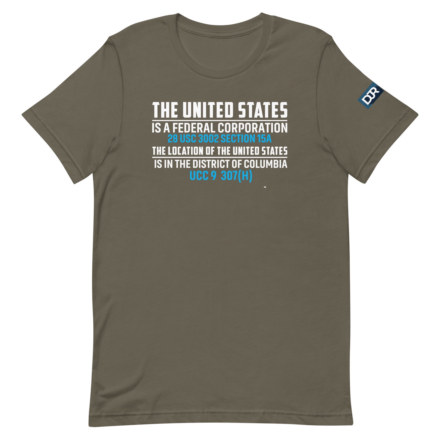 The US is a Federal Corporation t-shirt