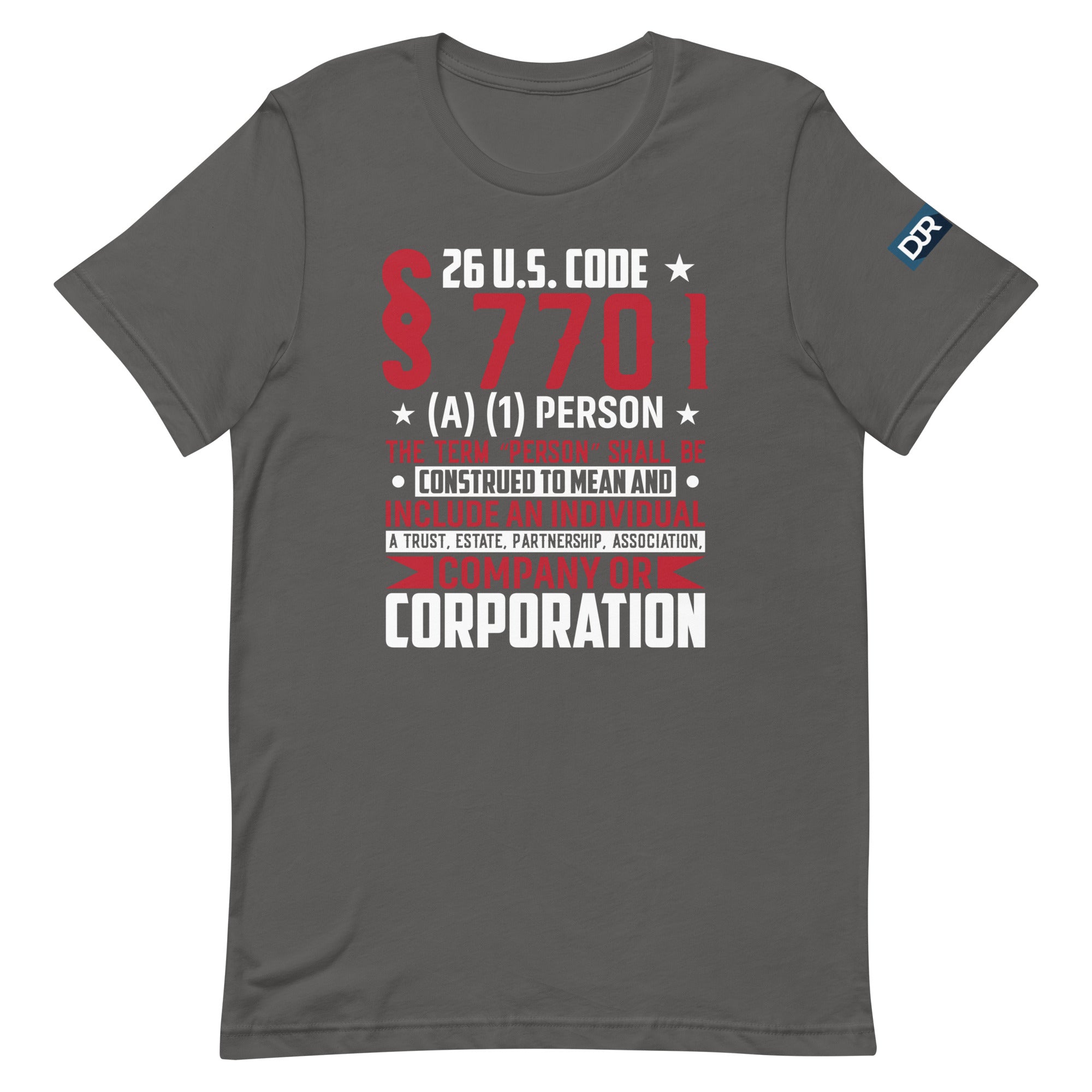 26 USC 7701 t-shirt