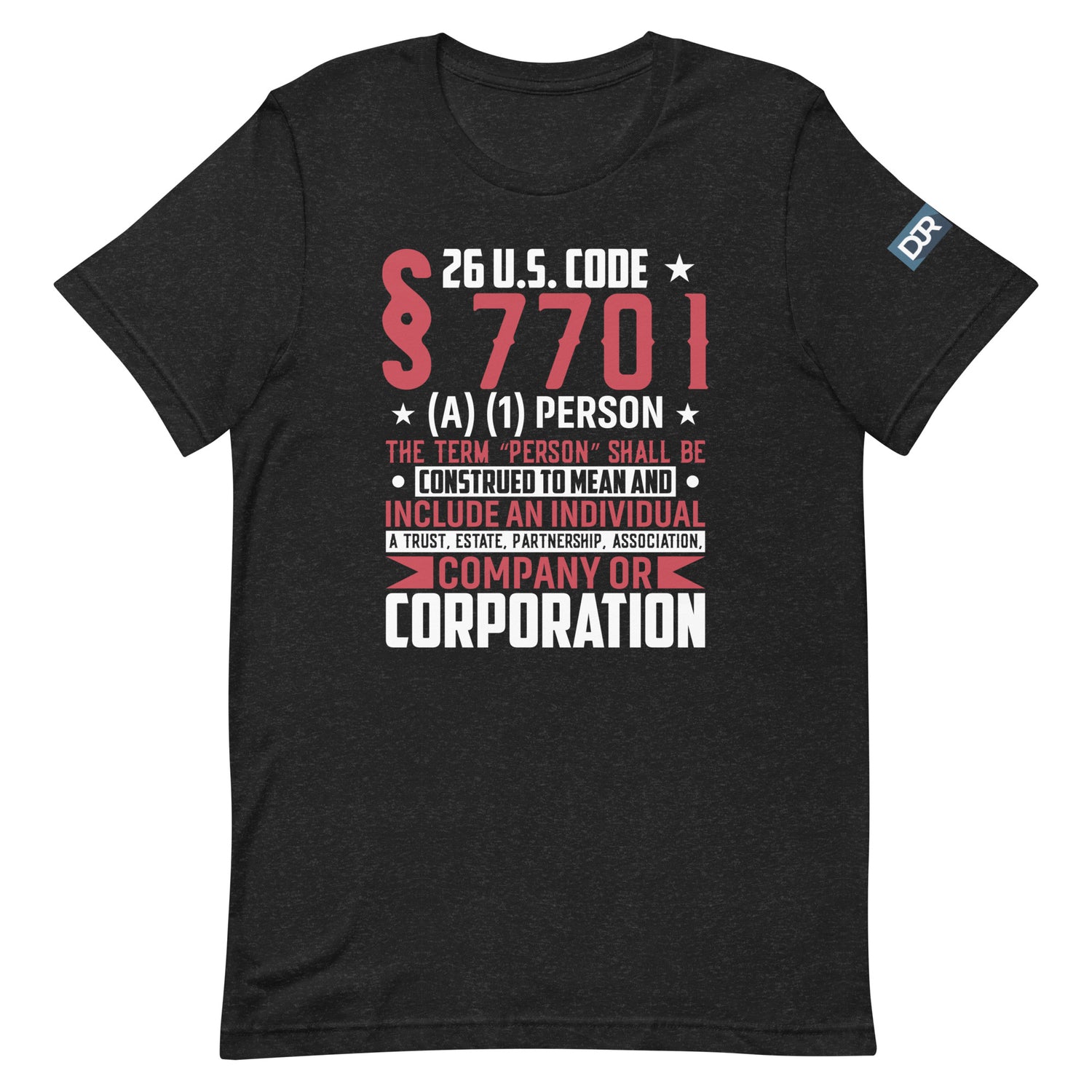 26 USC 7701 t-shirt