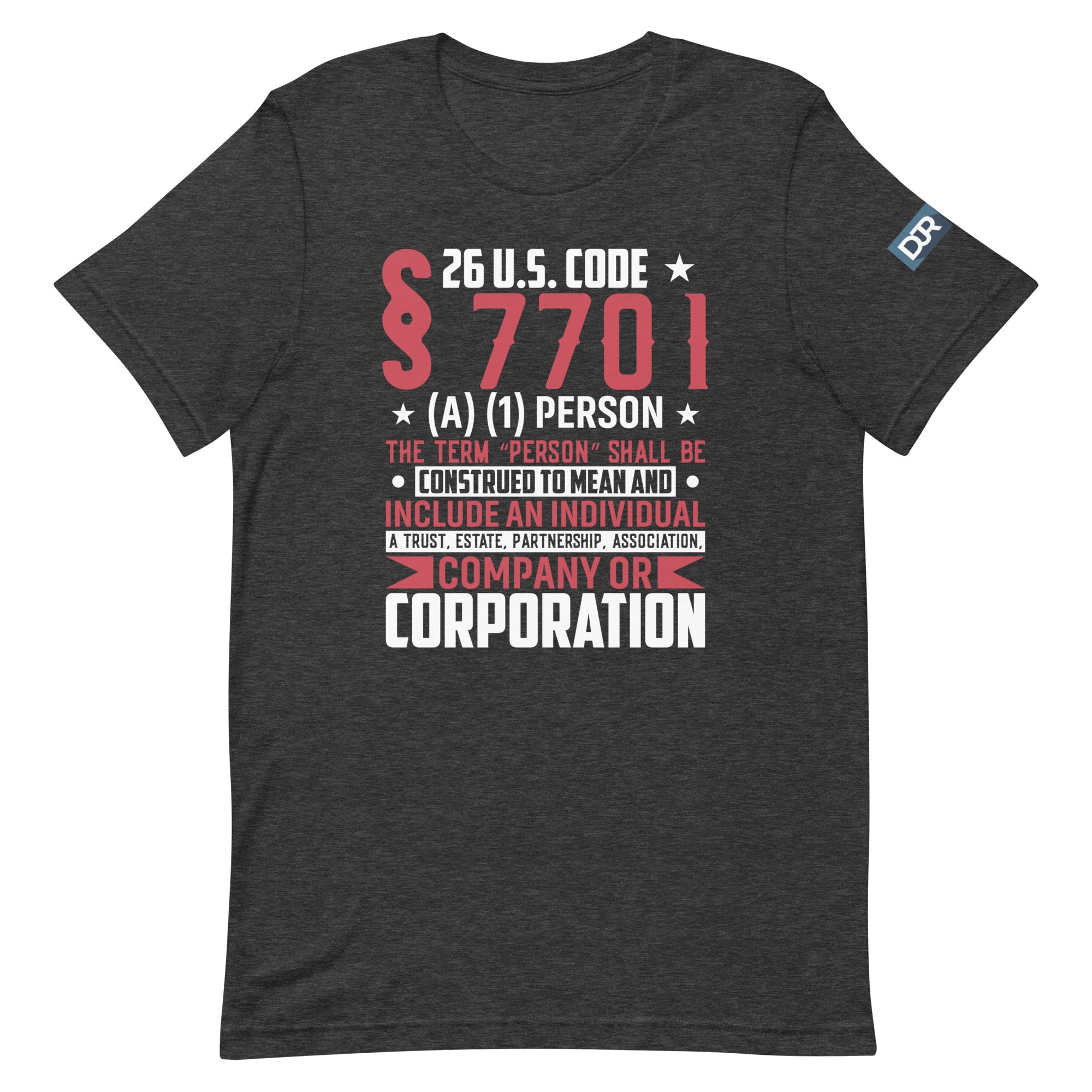 26 USC 7701 t-shirt