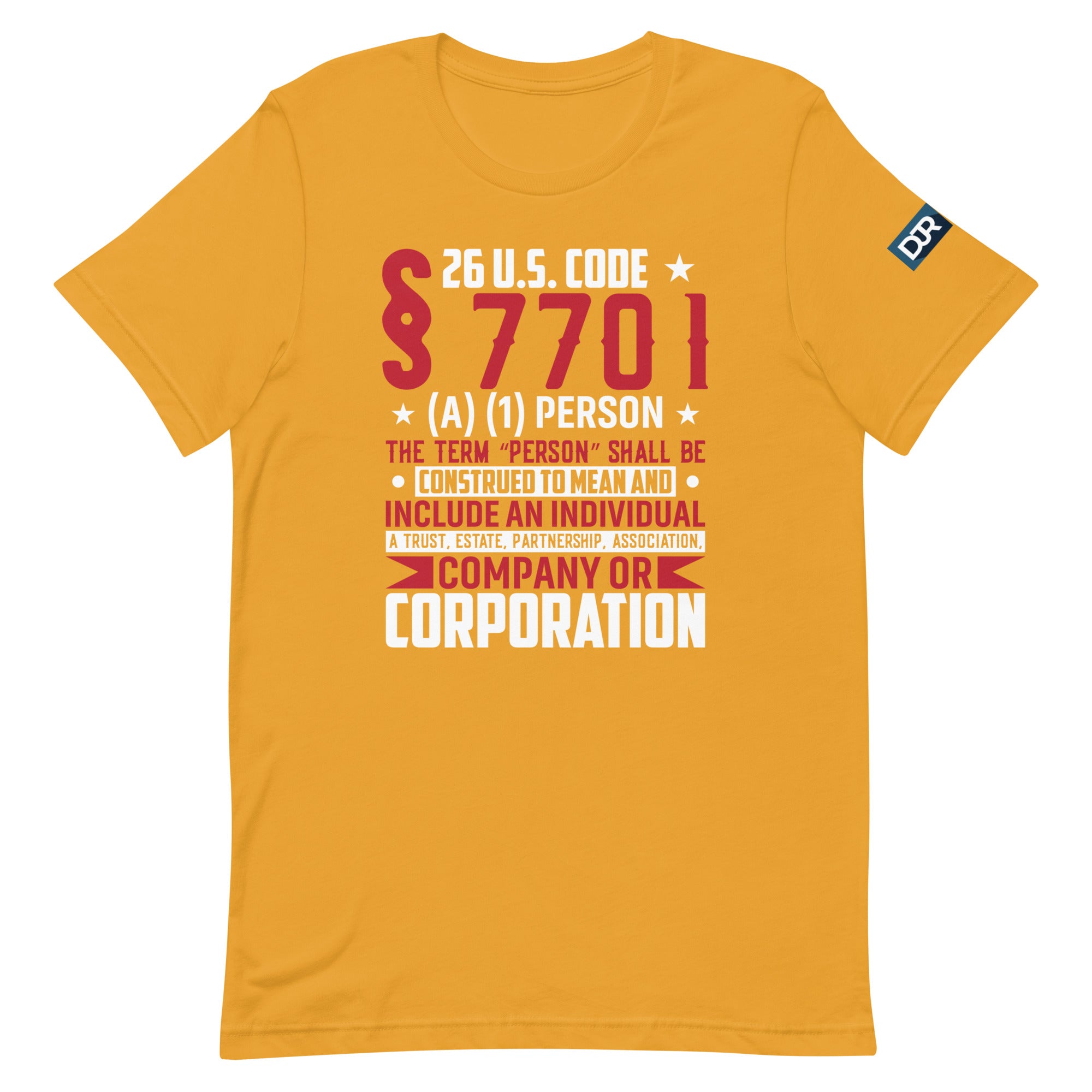 26 USC 7701 t-shirt