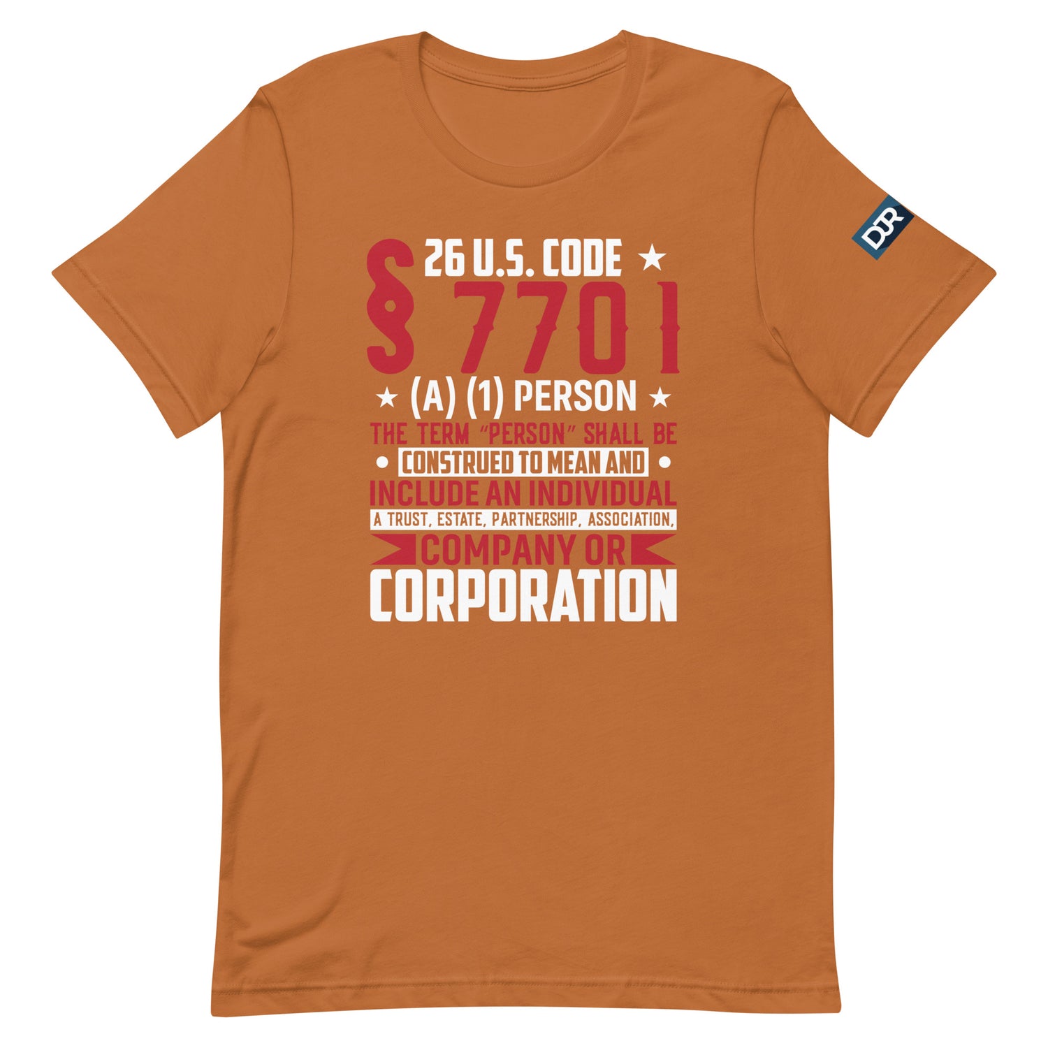 26 USC 7701 t-shirt